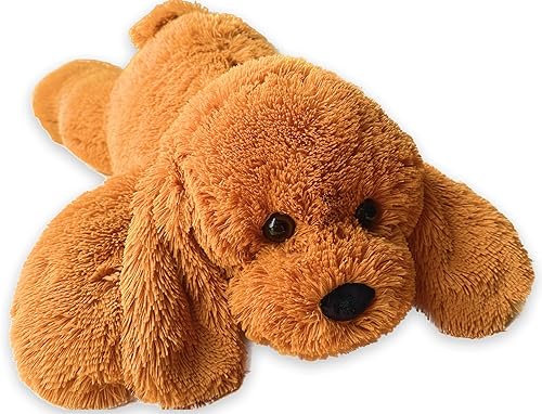 CuddlCubs Tons of Love - Animales de peluche con peso de 5 libras para niños, adolescentes y adultos, 26 pulgadas, grande, realista, perro de