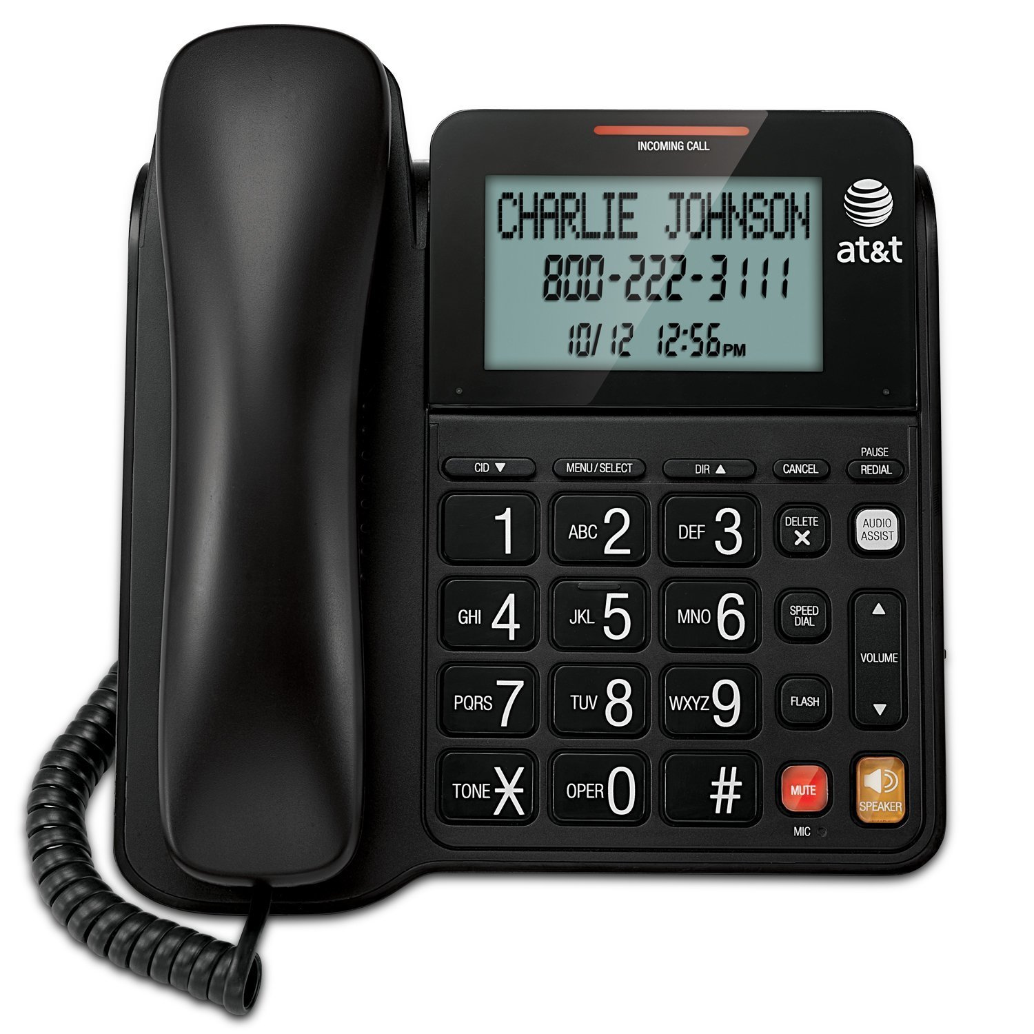 AT&T CL2940 Corded Speakerphone with Large Display-image-40