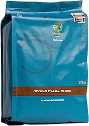 Mendoá, Gotas de chocolate premium 55% de cacau, 1,1 kilos