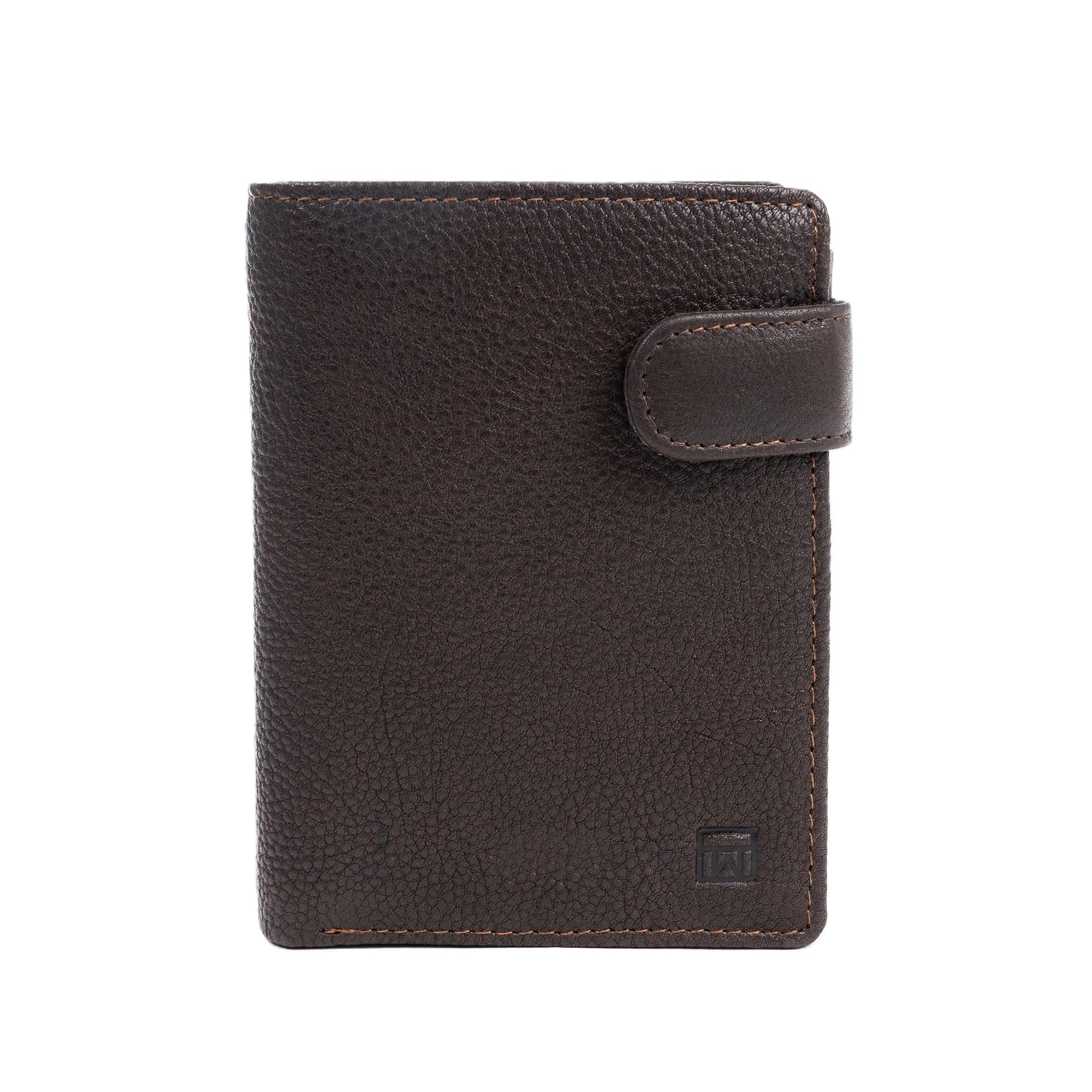 MATTIES Unisex's Billetero-wash/Leather Wallet, Brown, One Size