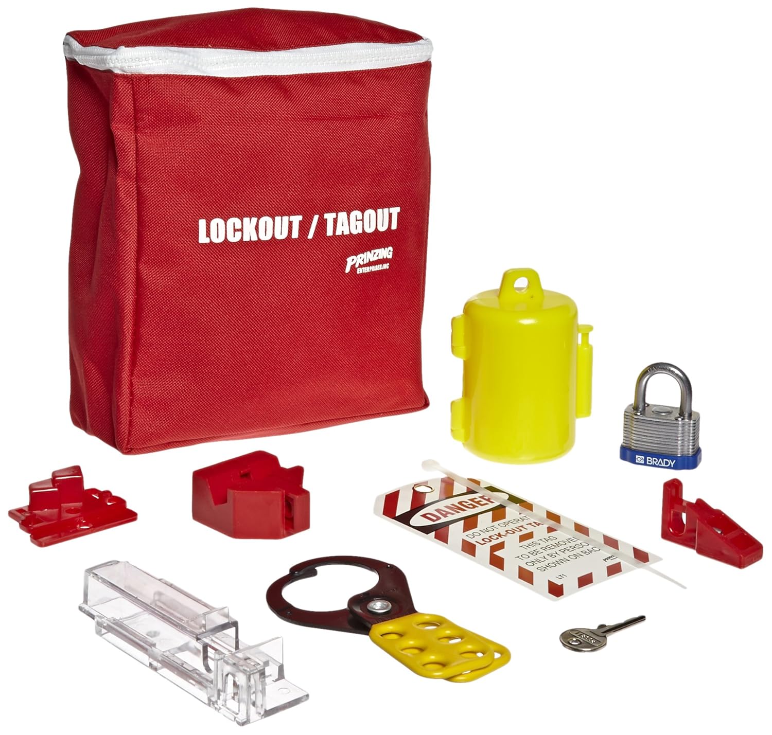 Brady LKELO Prinzing electrical Lockout pouch Kit (1 Kit) Industrial