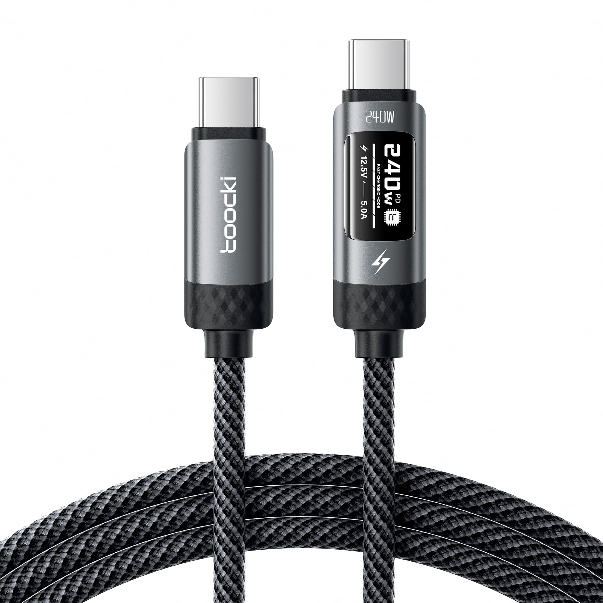 （2026新登場）toocki usb c ケーブル 240W 2M PD3.1…