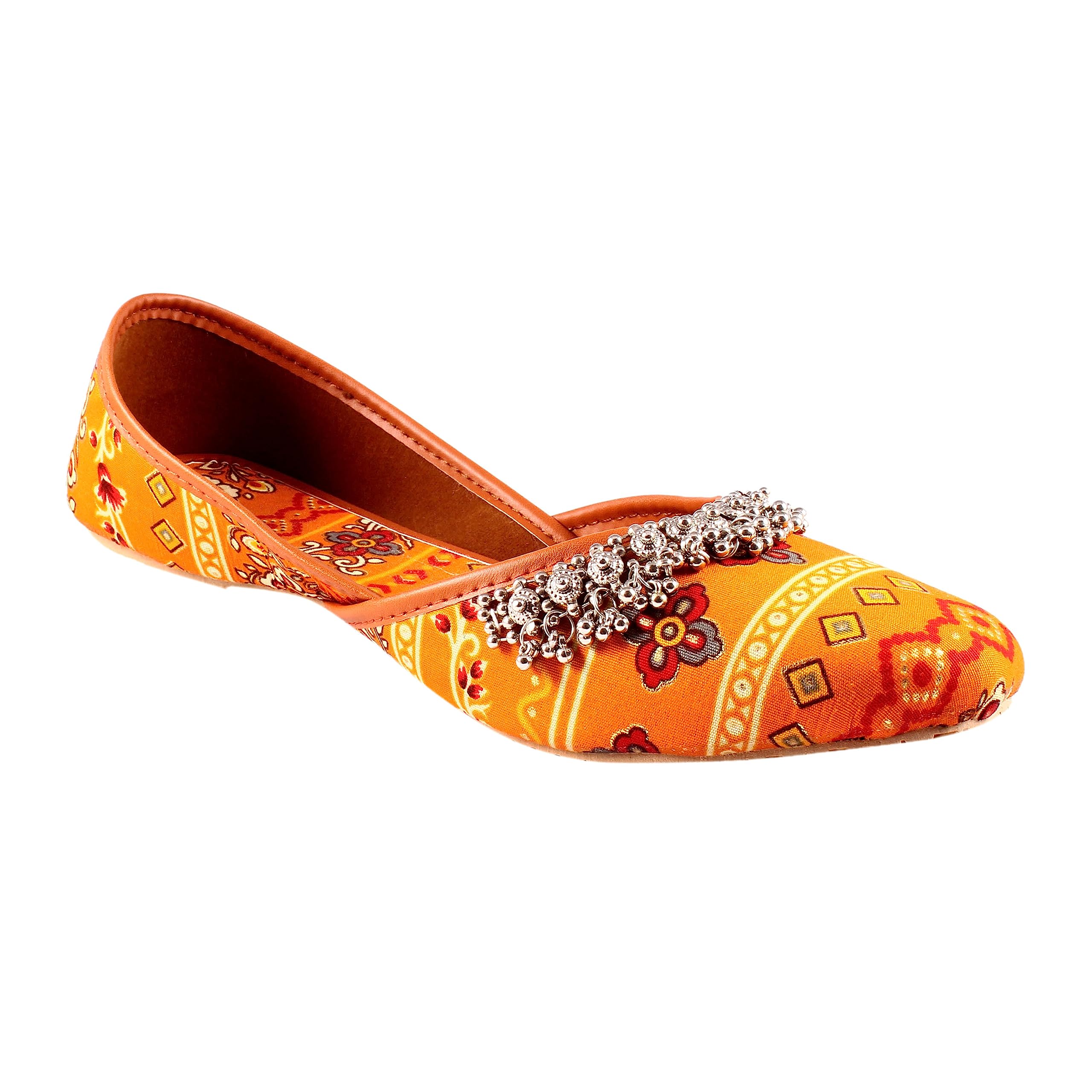 Babbotty Rajasthani Jaipuri Work Ethnic Women Girls Ladies Jutis| Ladies Juti | Mojari | Jutiya | Panjabi Jooti-image-28