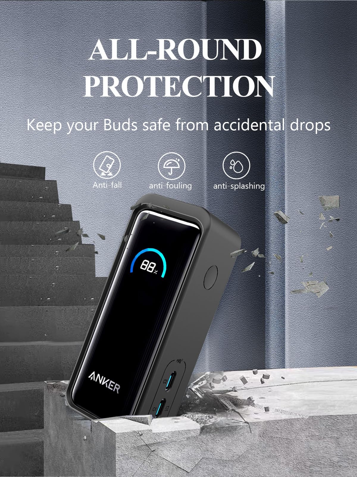 Amazon.com: Case for Anker Prime Power Bank(9600mAh.65W.Fusion