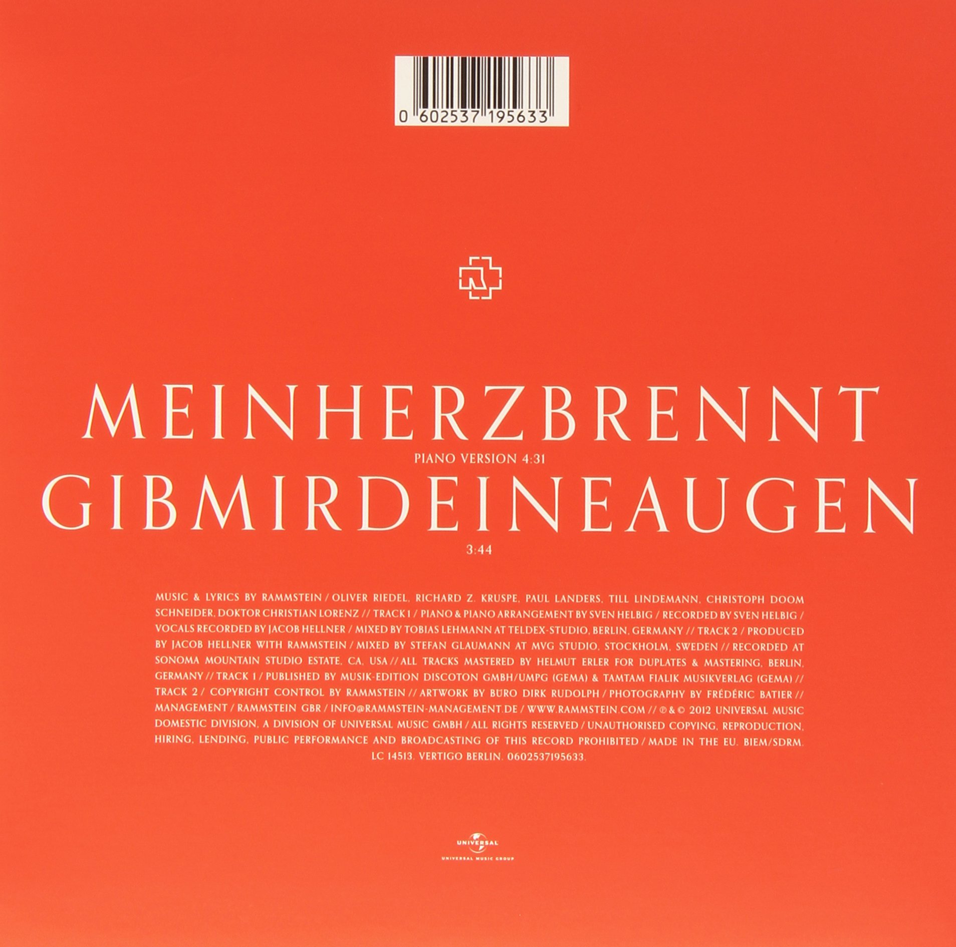 Mein Herz Edition)