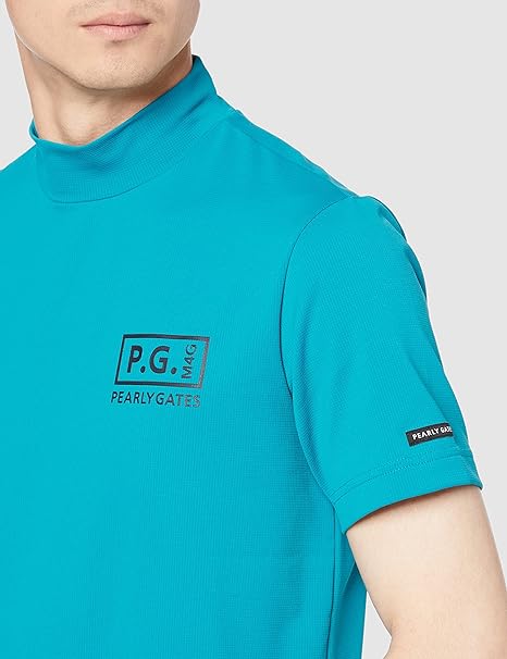 Amazon | [パーリーゲイツ] メンズ 半袖 インナーシャツ トリコ