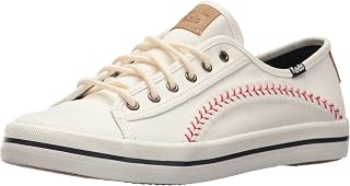 Keds Women's Kickstart Lace Up Sneakers - Comfortable Canvas Fashion Sneakers for Casual Everyday Wear
