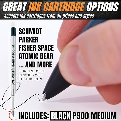 Miniatura 7 de The Atomic Bear Stealth Pen Pro - Bolígrafo táctico para defensa personal, bolígrafo de supervivencia de escritura mejorada con rompecristales para