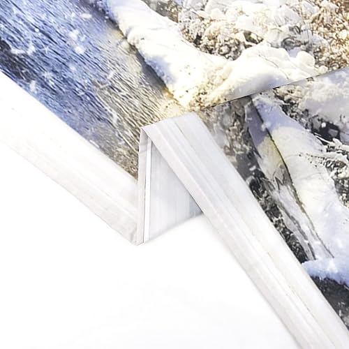 Miniatura 6 de EOBTAIN Tapiz de Halloween para colgar en la pared castillo encantado con linternas de calabaza búhos de gato negro en el bosque de terror tapiz