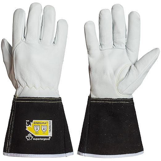 Superior Glove Precision Arc Goatskin Leather TIG Welding Gloves