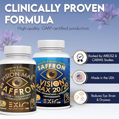 Miniatura 6 de Teléfono de computadora digital avanzado suplemento de salud ocular combinado con azafrán luteína astaxantina zeaxantina  Soporte de claridad de