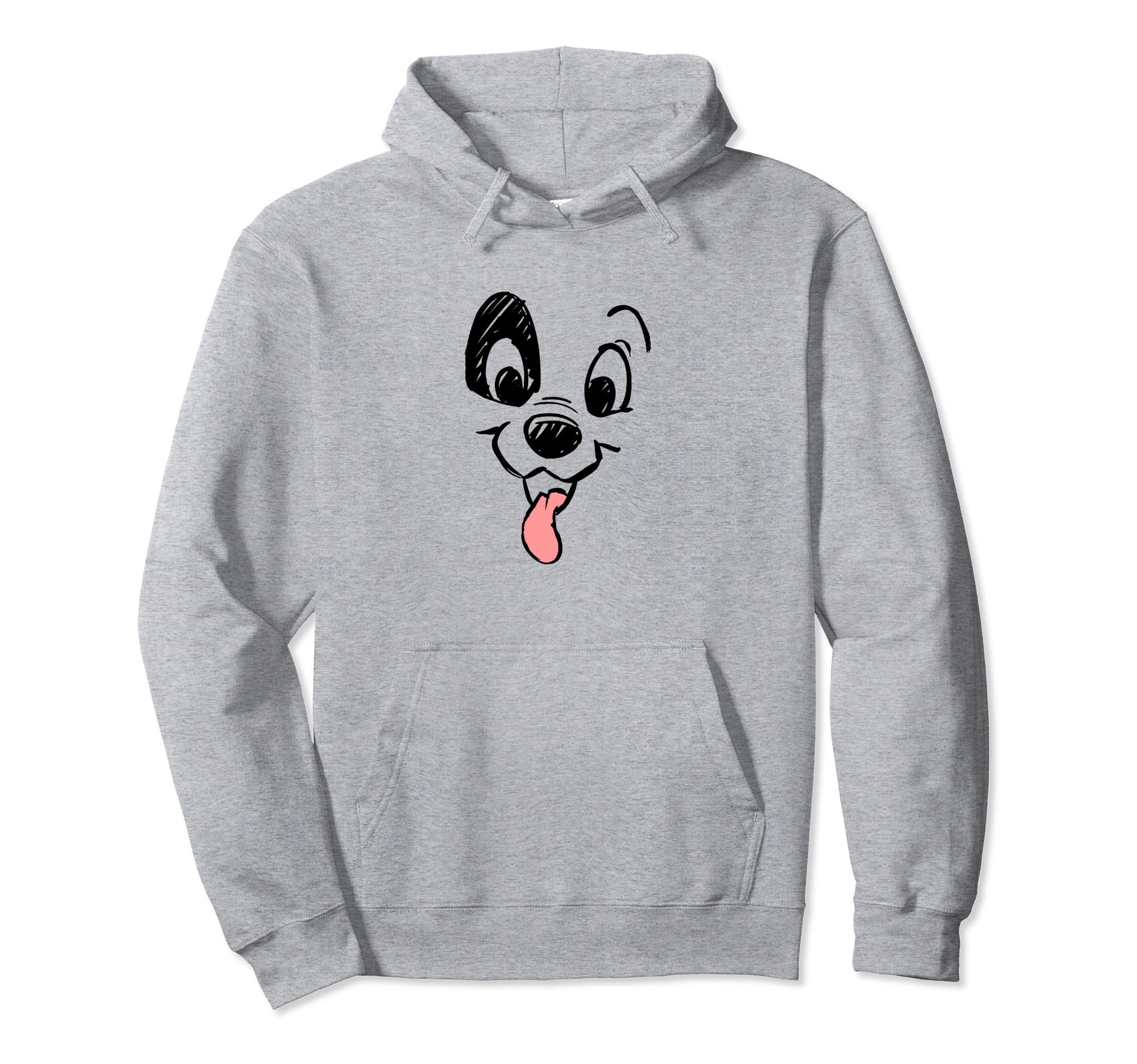 Sweat Disney 101 Dalmatiens Patch pull à capuche imprimé chiot rigolo - 2