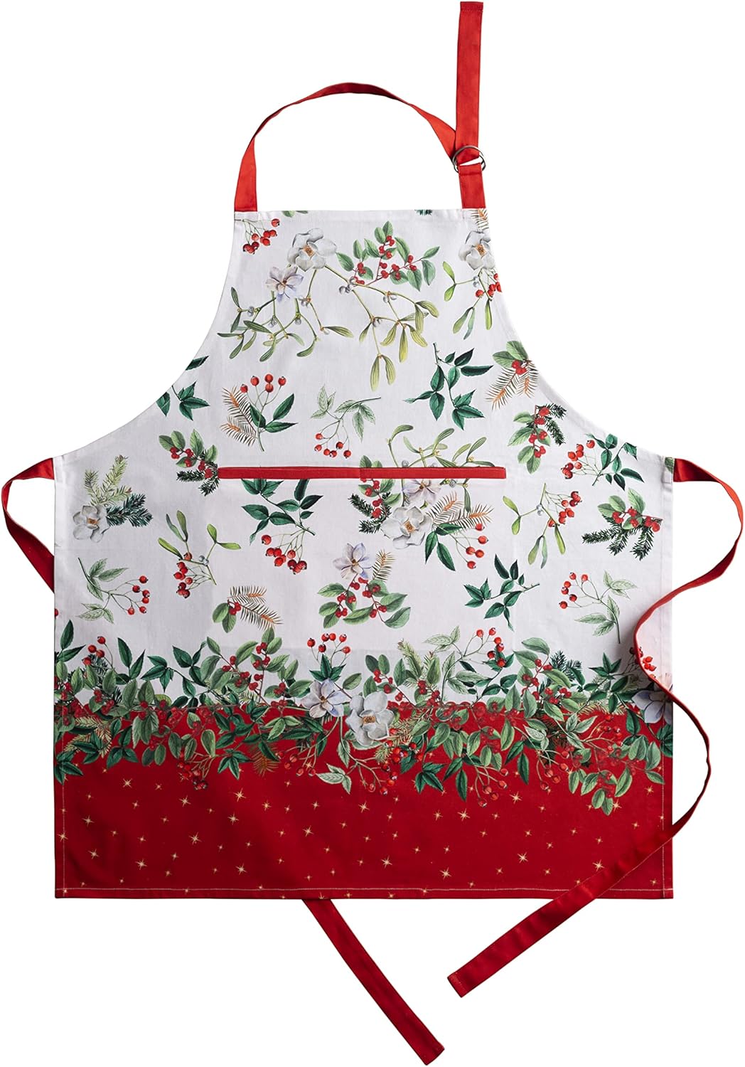 Cotton Apron with Center Pocket, Kitchen Unisex Cloth Apron (1 Piece) with Long Ties for Painting Cooking Baking Restaurant Cotton Apron with Center Pocket, Kitchen Unisex Cloth Apron (1 Piece) with Long Ties for Painting Cooking Baking Restaurant