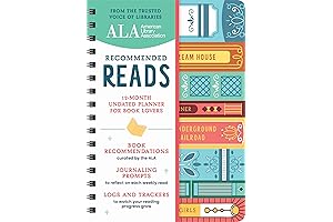 American Library Association Recommended Reads and Undated Planner