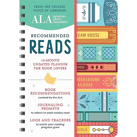 American Library Association Recommended Reads and Undated Planner
