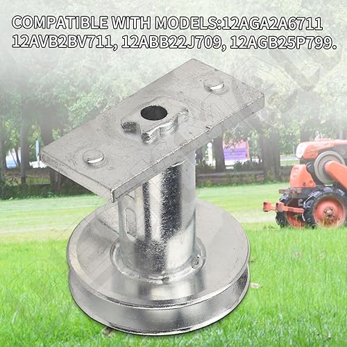 Miniatura 5 de 687-02528 - Polea de transmisión de repuesto de 0.984 in, compatible con MTD CUB Cadet 687-02528 para SC 300, SC 300 E, SC 300 HW, SC 300 IP - para