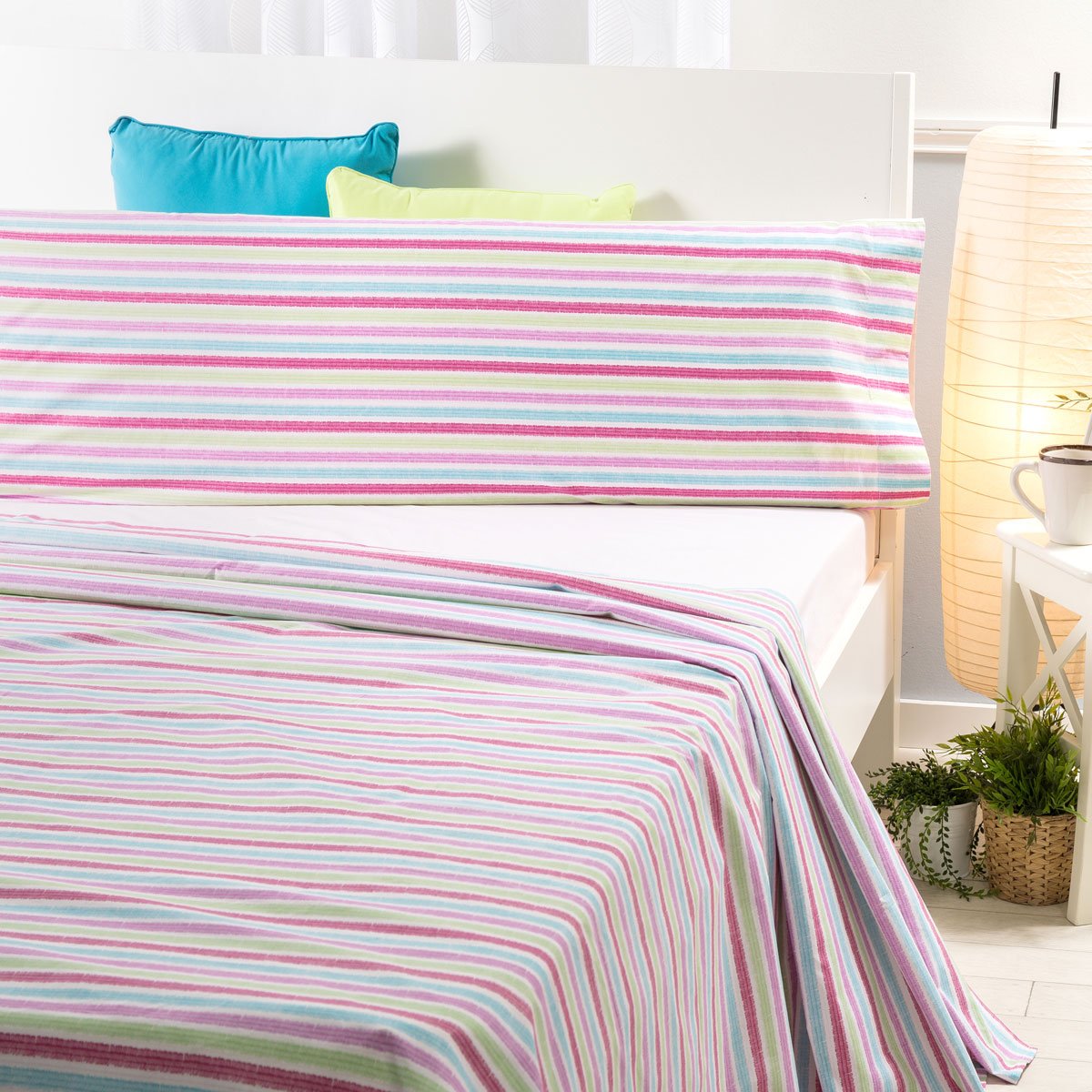 Sancarlos Carit Bed Sheets, Pink, 90 cm