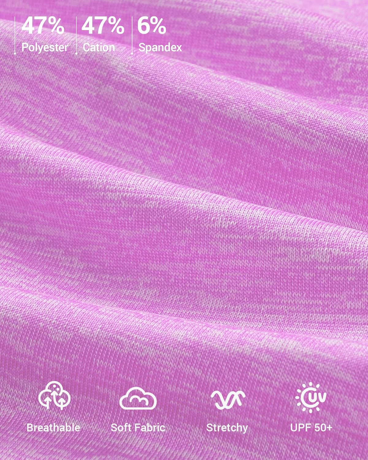 Girls Long Sleeve Shirts Quick Dry Athletic Tops Quarter Zip Pullover Kids Teens Sportswear for Golf Yoga Tennis 5-14 Years - Image 5