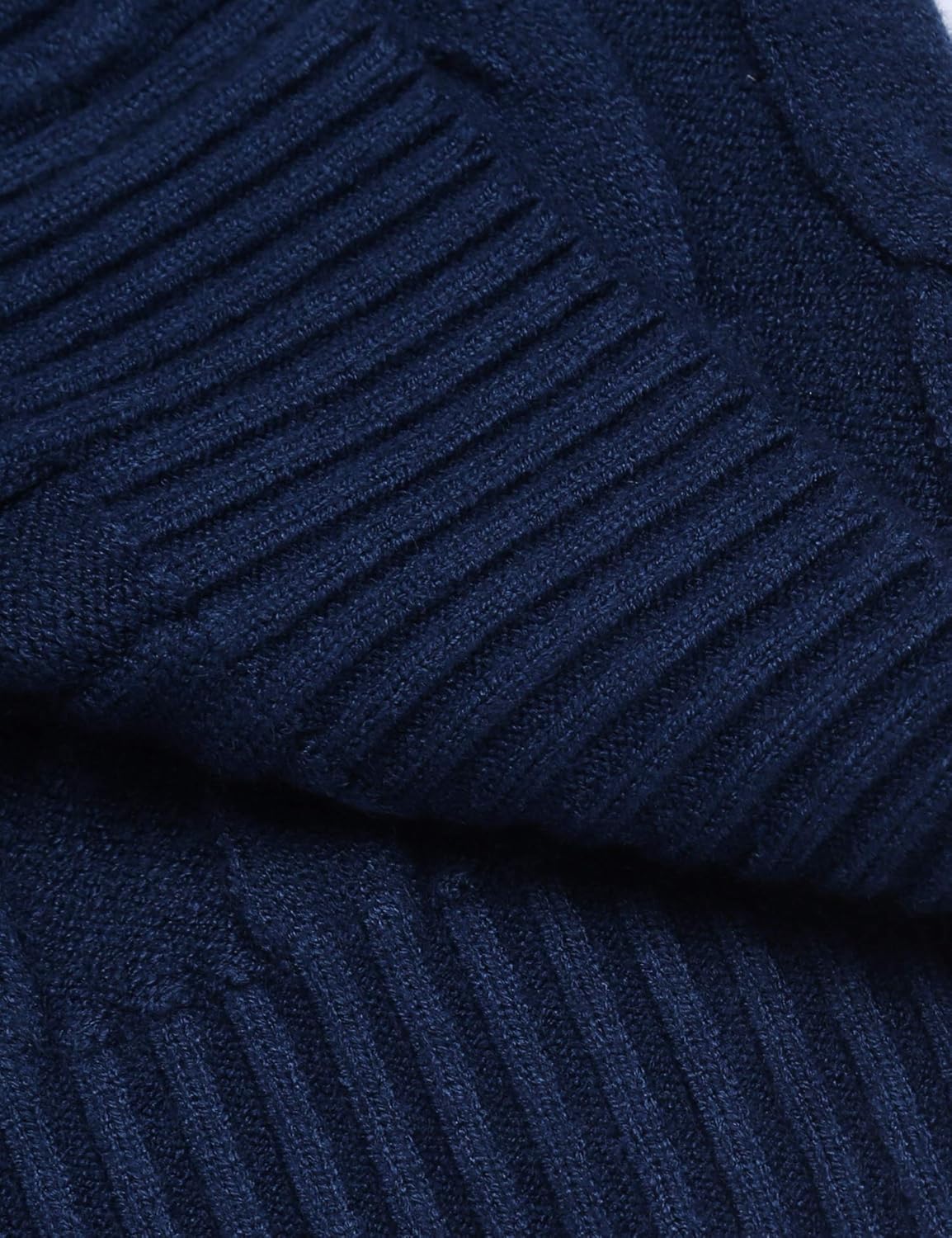 COOFANDY Men's Slim Fit Turtleneck Sweater Casual Twisted Knitted Pullover Sweaters - Image 7