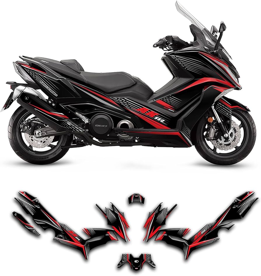 Amazon.com: Kungfu Graphics Custom Decal Kit for KYMCO Sports