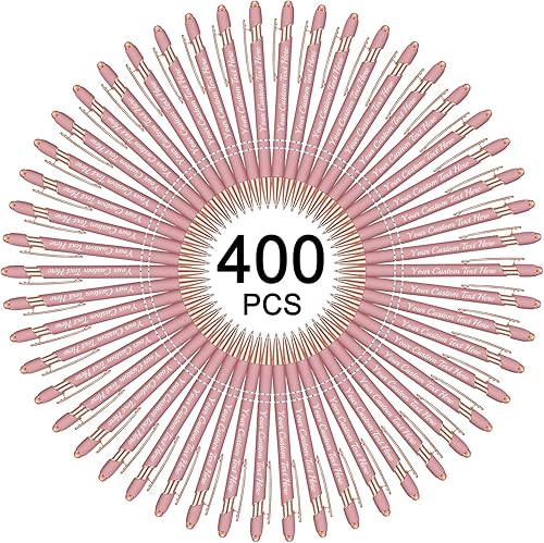 Miniatura 65 de Hasta 500 bolígrafos personalizados a granel con logotipo de mensaje de nombre comercial, bolígrafos grabados personalizados con lápiz óptico