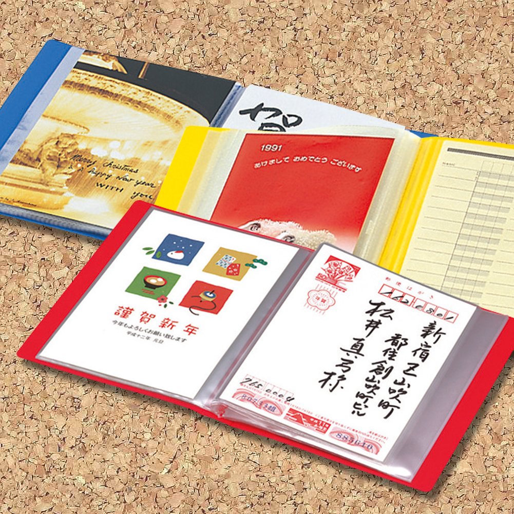 Amazon.co.jp: コクヨ ファイル ポストカードホルダー 固定式 A6 30