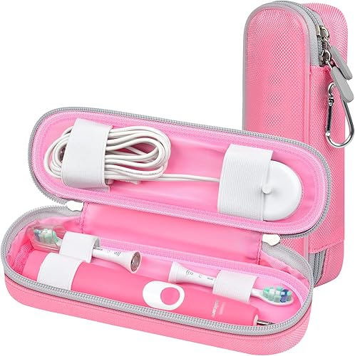 Funda de viaje para cepillo de dientes eléctrico compatible con Oral-B Pro 1000 2000 3000 3500para Philips Sonicare ProtectiveClean 4100 6100 5100