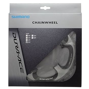 カムサハムニダ SHINAMO DURA-ACE FC-7900 CHAINRING 53 TEETH B-TYPE, SILVER