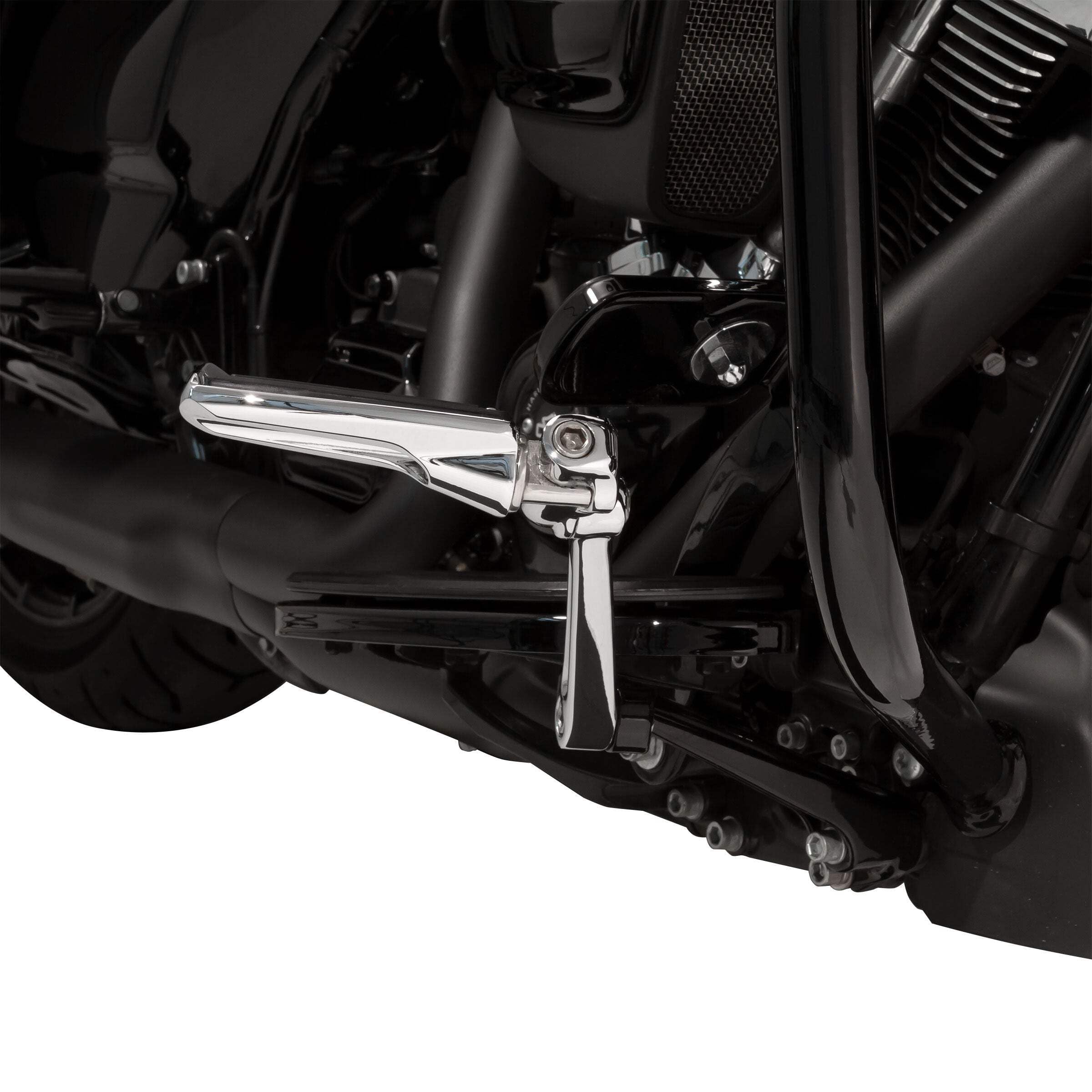 ぷるむあ Ciro Extended Chrome Frame Mounted Adjustable Highway Peg Mount