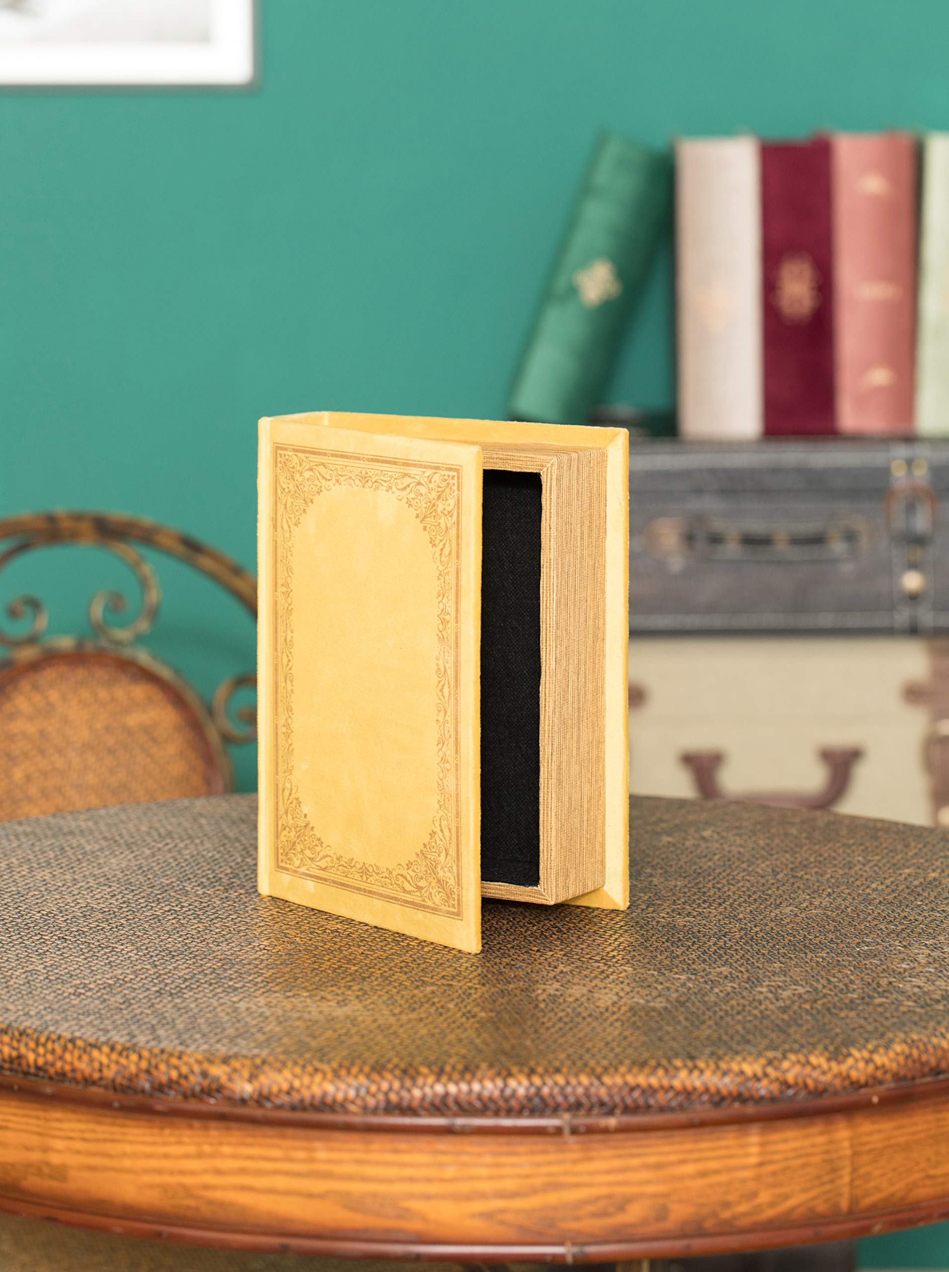 Amazon.com: Decorative Vintage Book Shaped Trinket Storage Box