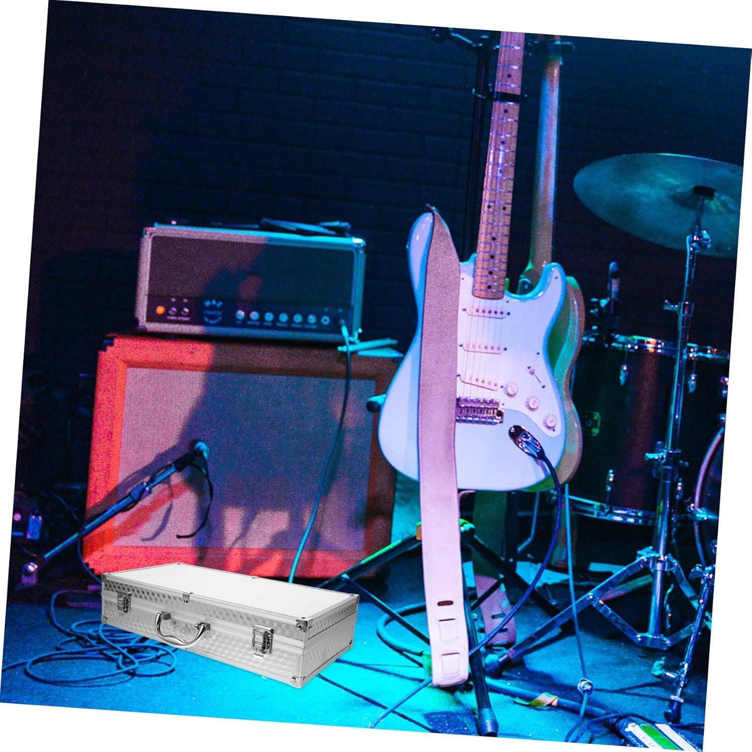 HANABASS Microphone Case Portable Hard Storage Box for Handheld Mics Lightweight and Shockproof for Transport and Protection