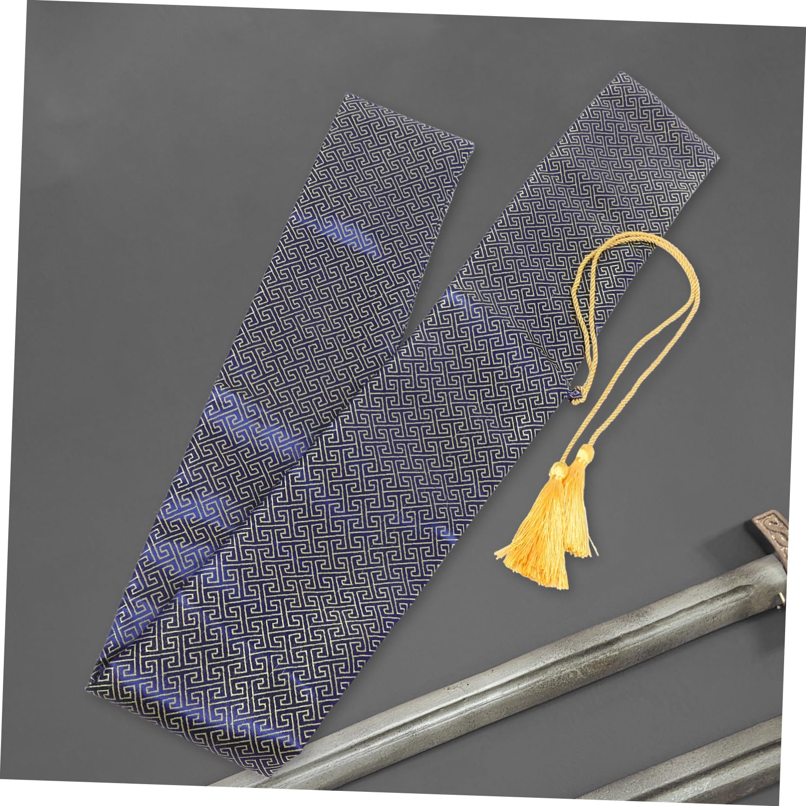 YARNOW Sword Carrying Bag Durable Silk Pouch for Japanese Swords Perfect for Cosplay Performances and Storage