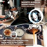 Step Y Lot de 25 tampons à café, 51mm Ensemble Complet pour Espresso - 4