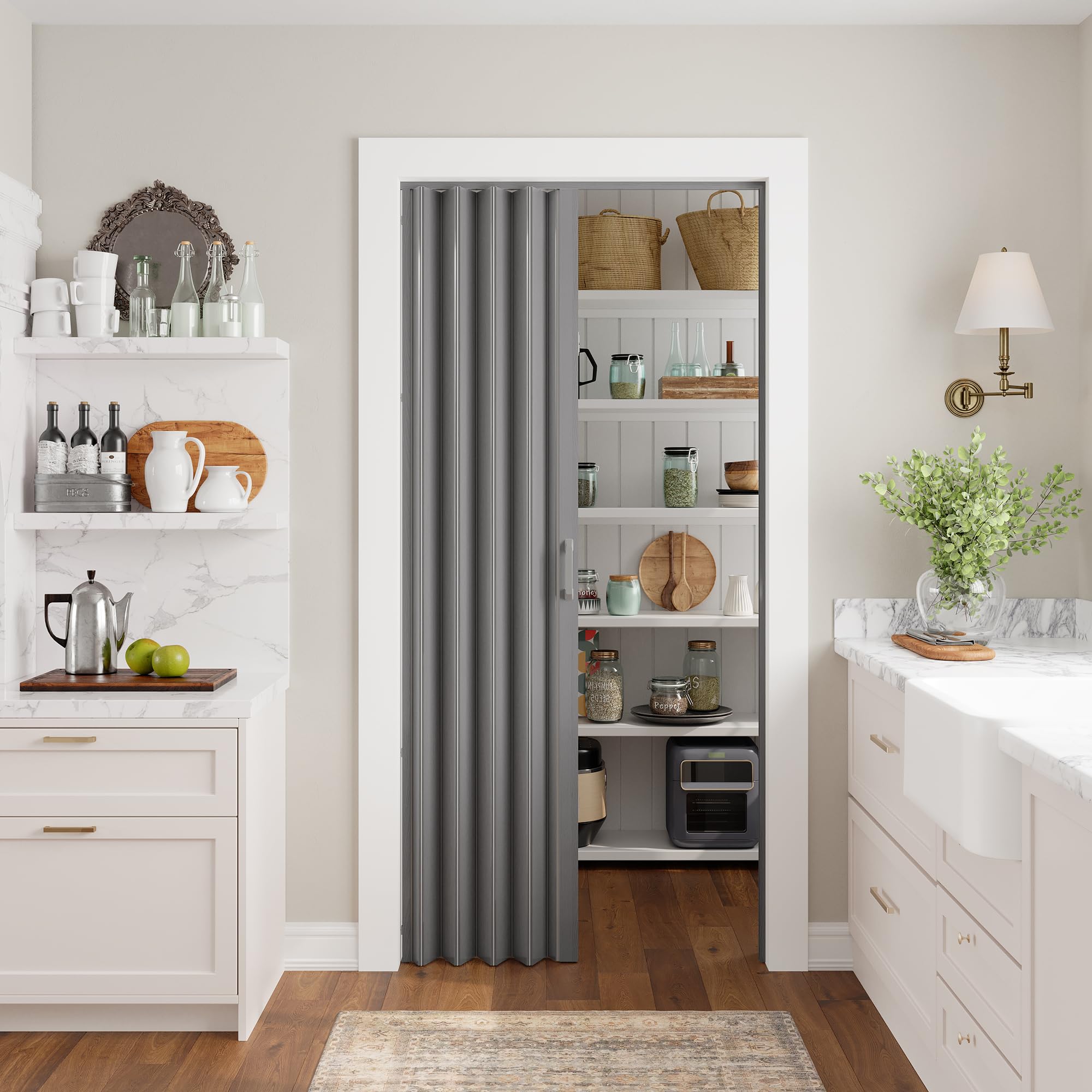 SmartStandard 36x80 Accordion Door Grey