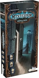 Libellud Mysterium Hidden Signs Board Game Expansion - Enigmatic Cooperative Mystery Game with Ghostly Intrigue, Fun for Family Game Night, Ages 10+, 2-7 Players, 45 Minute Playtime, Made