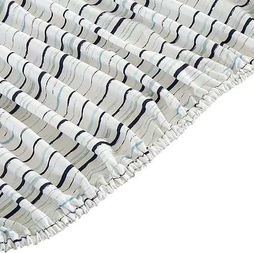 Vista 80 de Chezmoi Collection Juego de sábanas de 4 piezas tamaño King, color blanco, gris, negro, oso pardo, lobos, alces, pino, montaña, estampado, Estampado