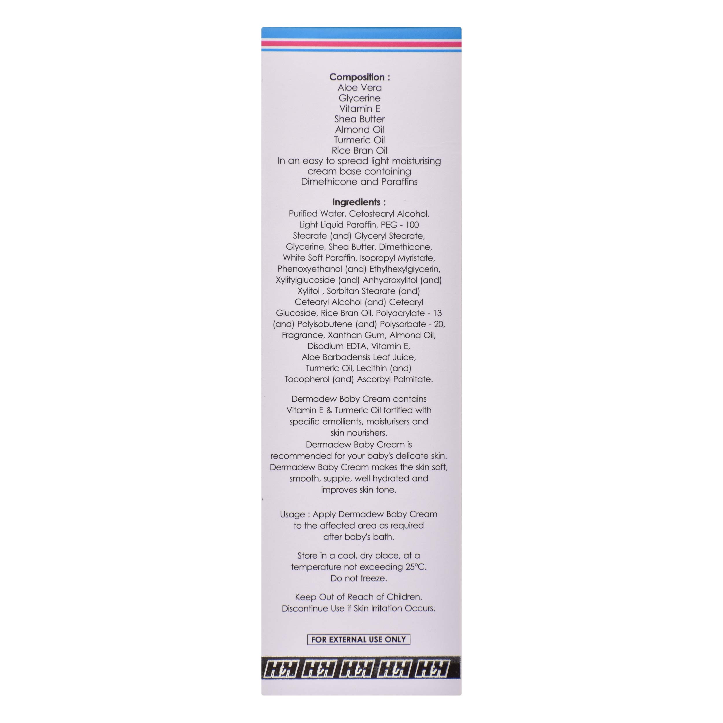 Dermadew Baby - Tube of 80 g Cream