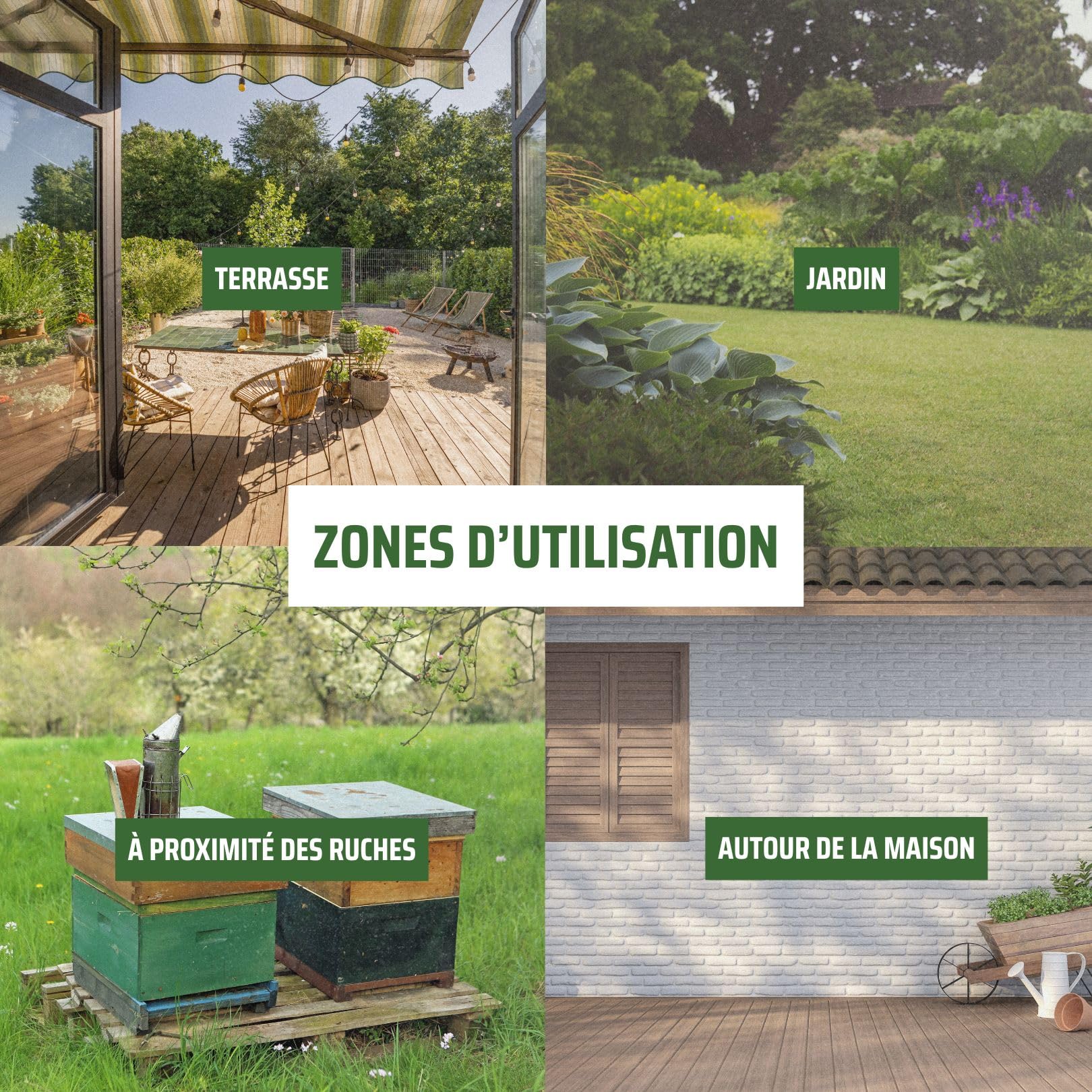 Protecta® Piège à Frelons Asiatique Sélectif - Capture Uniquement Les Frelons Asiatiques – Piège Réutilisable sans Insecticide- Usage Extérieur Jardin & Terrasse (1)