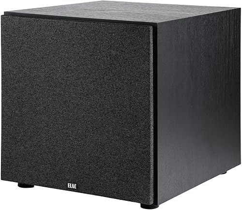 Elac DS103-BK subwoofer, Black