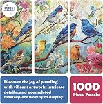 Cross & Glory - Le chant des oiseaux en fleurs - 1000 Puzzle de puzzle pour les adultes audubons Parfait pour les amateurs de nature