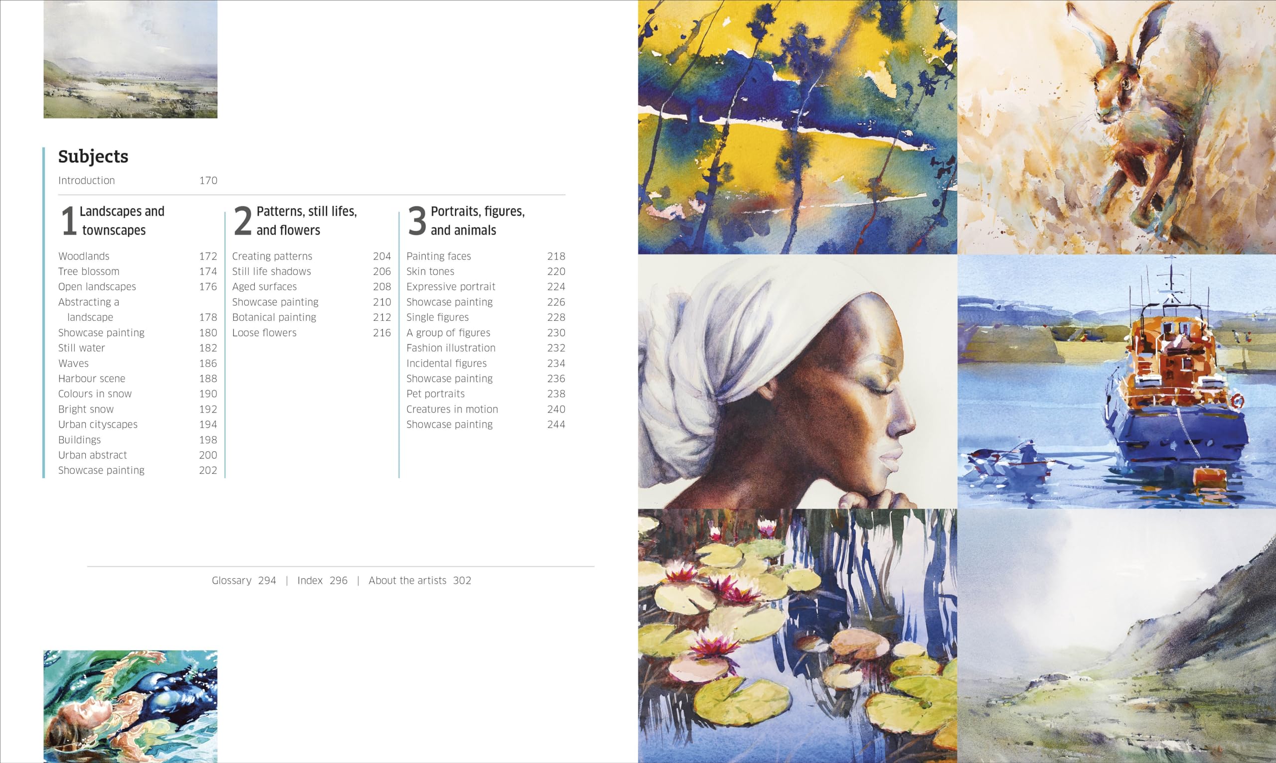 Artist's Watercolour Techniques : Discover How to Paint Landscapes, People and Still Lifes, and Develop Your Own Style