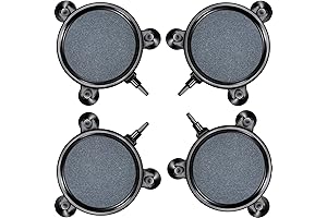 Mudder Hydroponics Air Stone Disc Kit - Aerate Aquarium with Ease