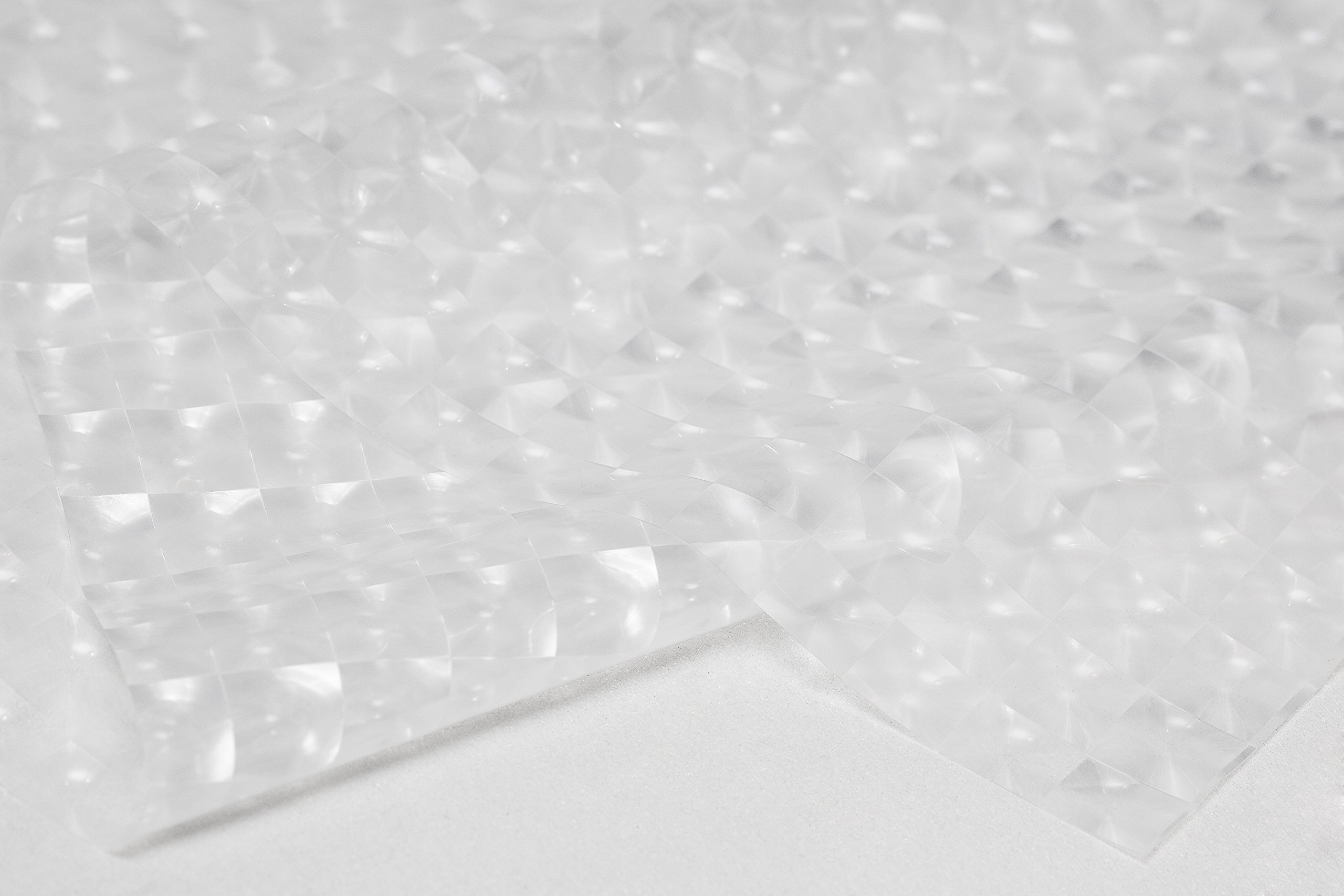 Store de douche semi-coffre/rideau de douche 120 cm de largeur 3D Transparent 120 x 240 cm Store. SHOWER CURTAIN