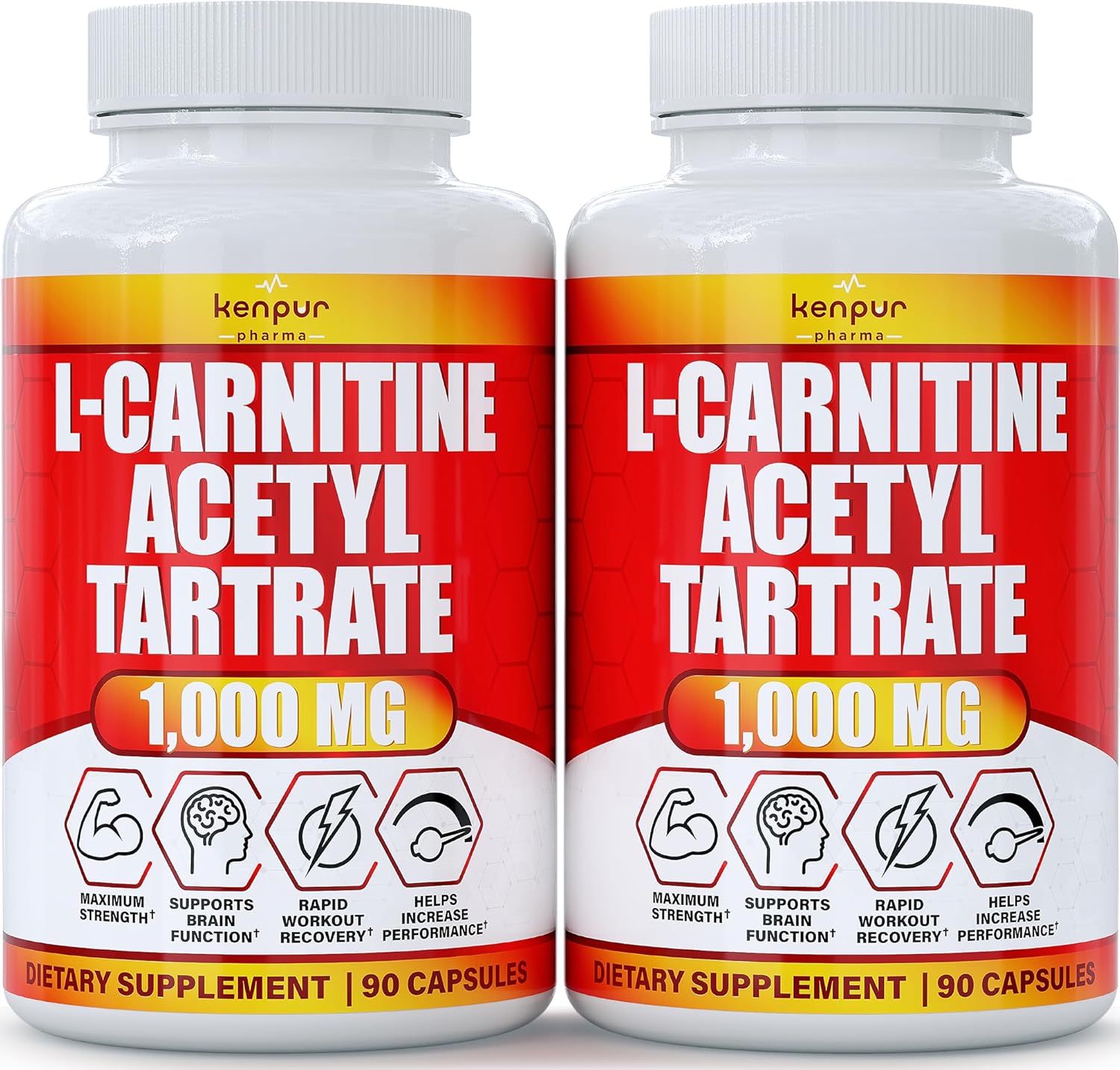 Kenpur Pharma Lcarnitine Acetyl 2000 mg Pack of 2 Capsules