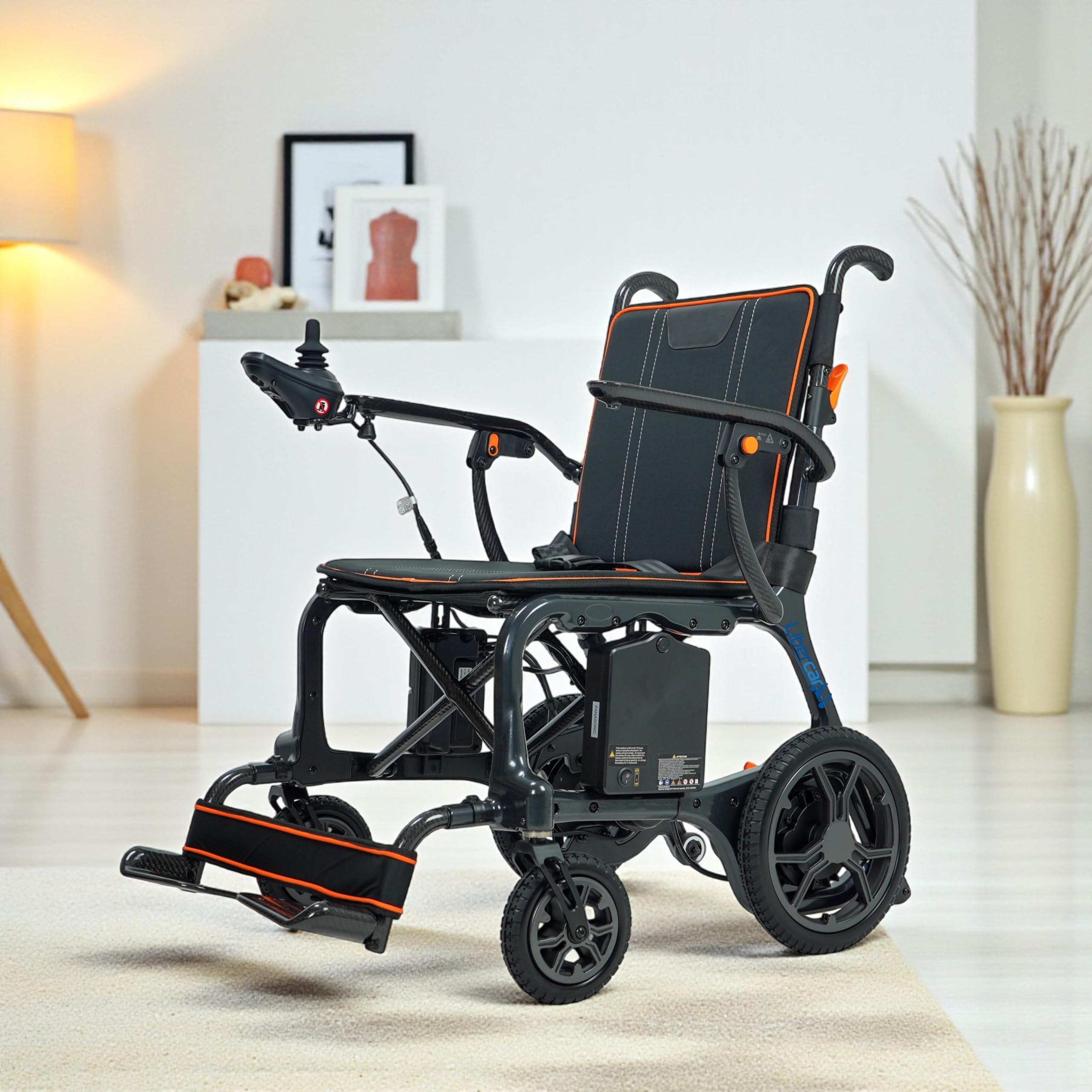 Silla de ruedas eléctrica Vera de Magnesio y fibra de carbono