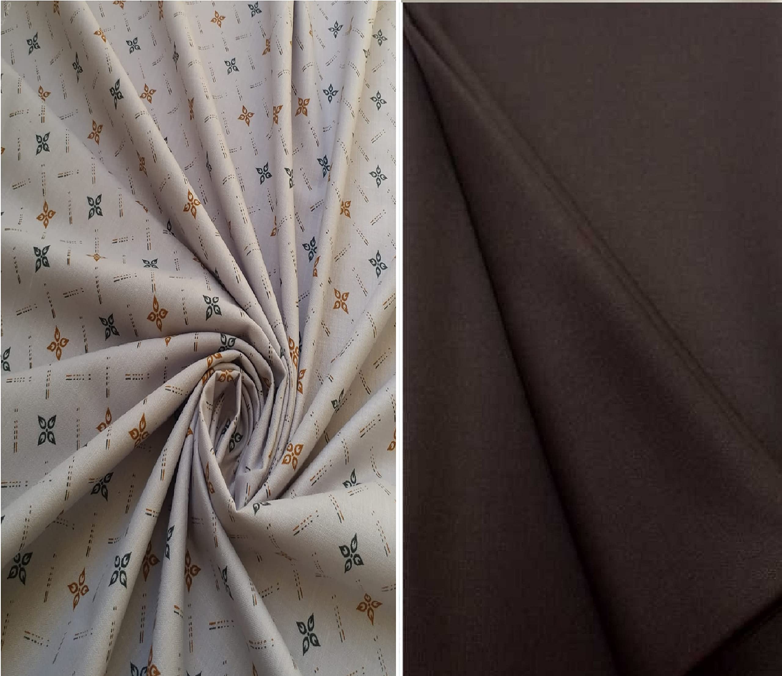 Pri & Su CottLinns Combo of Cotton Floral Shirt 500012 & Trouser 90025-picture-38