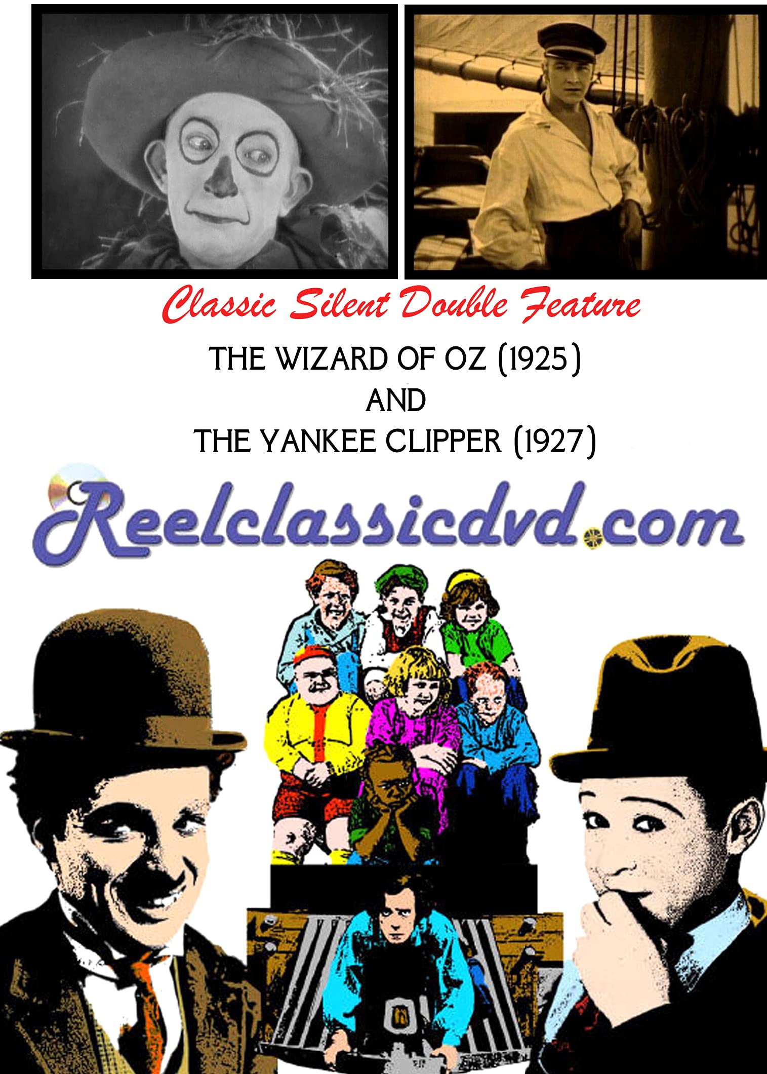 Evita la falta de streaming con The Wizard of Oz / The Yankee Clipper en DVD americano original