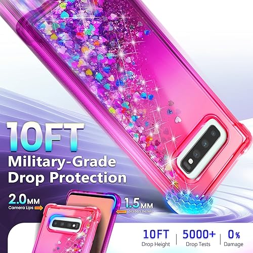 Miniatura 297 de NGB Supremacy Funda compatible con Samsung Galaxy S22 Plus (5G de 6.6 pulgadas) con protector de pantalla (cobertura máxima, TPU flexible), soporte