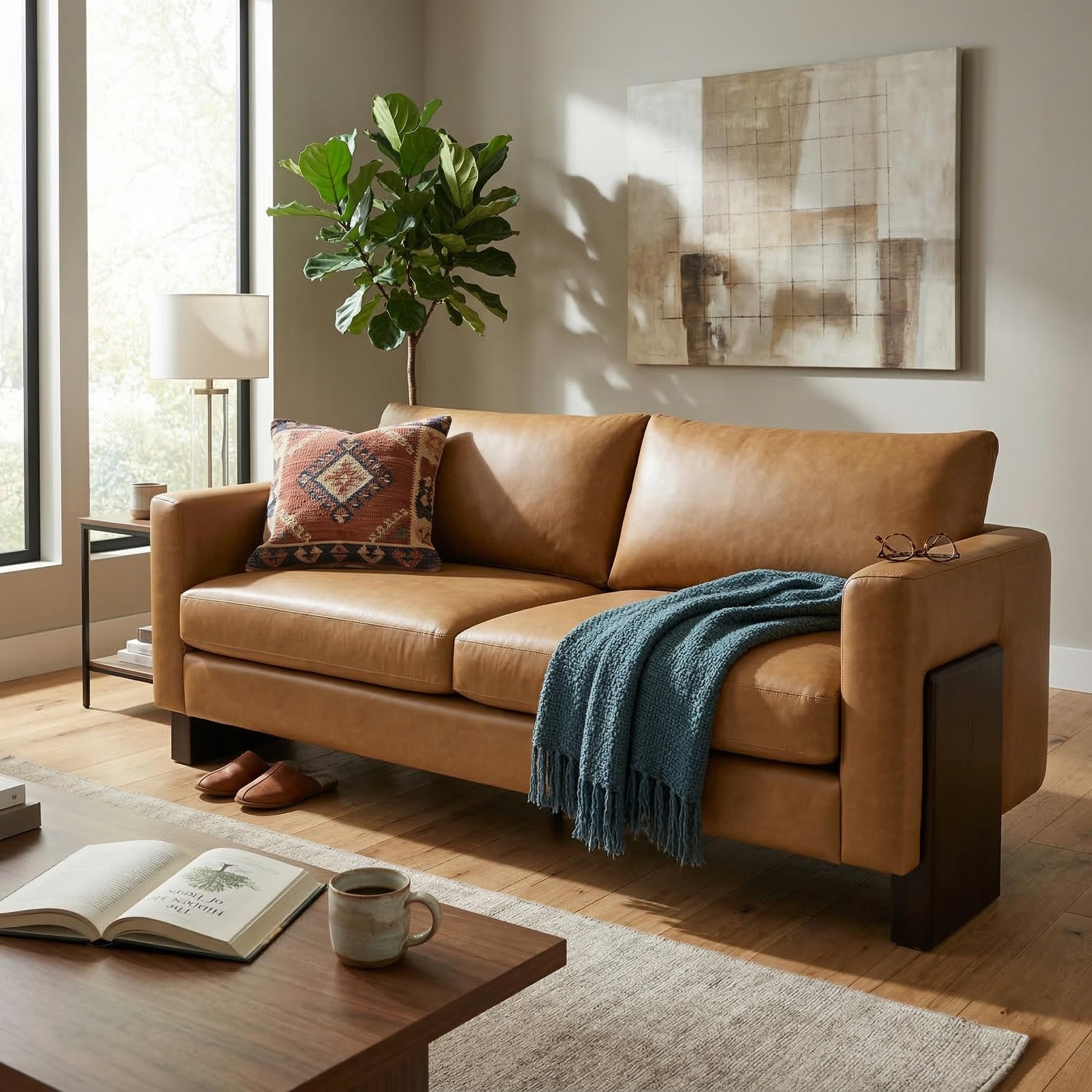 家具 Changed a sofa Amazon.com: Merax Mid Century Modern 3 Seater Sofa with Rubberwood