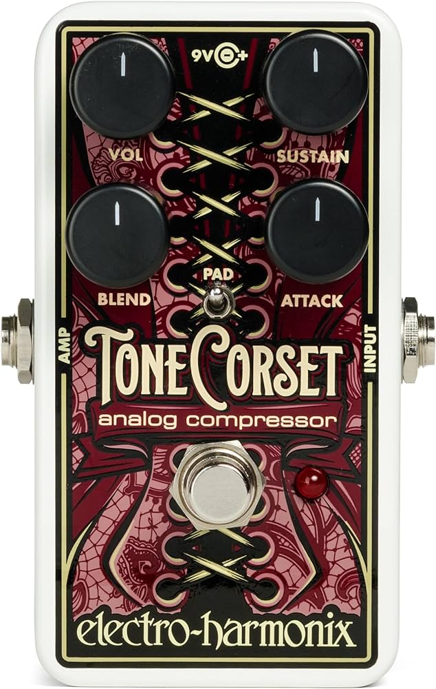 Electro-Harmonix Tone Corset コンプ Electro Harmonix Tone Corset - Effet pour Guitares : Amazon